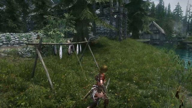 Боевка Ведьмака в Скайриме? - Обзор Новых Модов смотреть онлайн