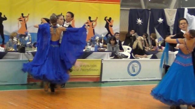 Тибин Андрей - Крылова Елизавета, квикстэп, пара №7 смотреть онлайн