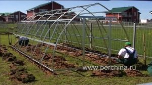 Сборка теплицы "Дачная-Стрелка"