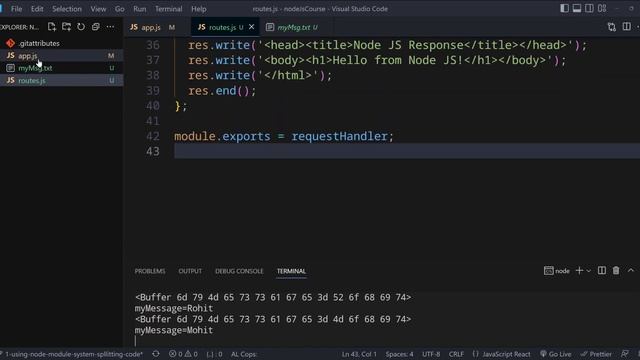 Using Node Module System - Node JS || Hindi || Coding Scenes #15 смотреть онлайн