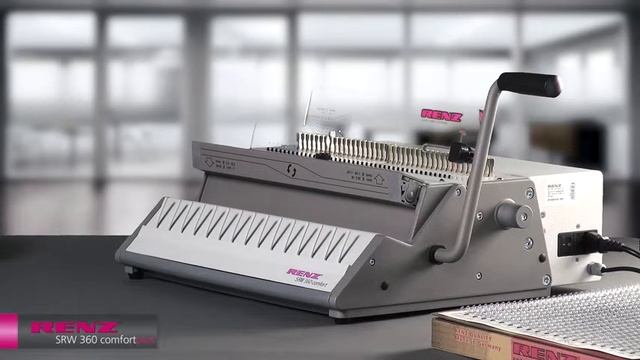 Электрический брошюратор Renz SRW 360 Comfort Plus