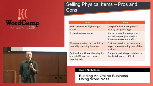 Building an Online Business Using WordPress - Sean Nicholson - WordCamp Kansas City 2019 смотреть онлайн