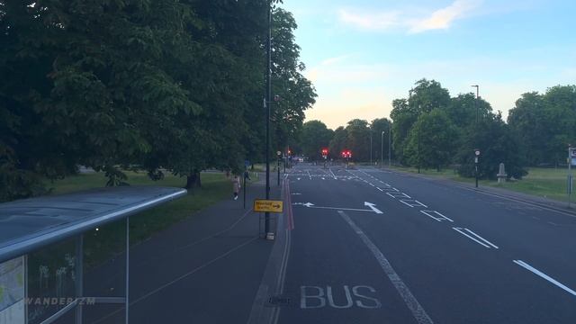 LONDON Bus Ride at dawn (4:00 AM), from West London through the heart of the city - Bus Route N207 смотреть онлайн