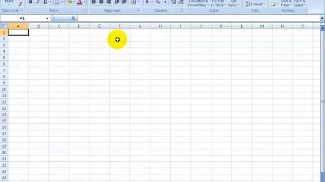 Excel 2007: Spreadsheet, Getting Started смотреть онлайн