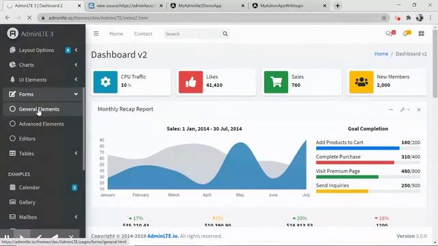 AdminLTE3 and Angular 10 Integration with Routing Practical Example смотреть онлайн