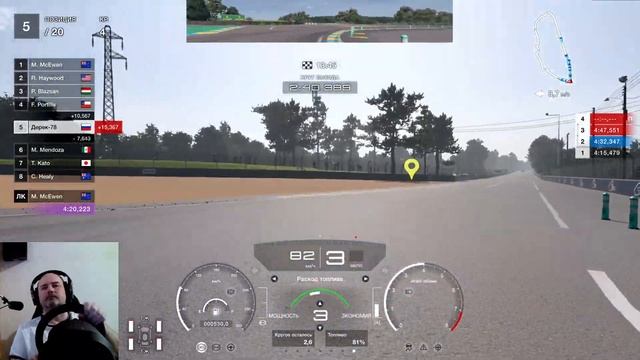 Обзор Thrustmaster T-GT + GT 7 .