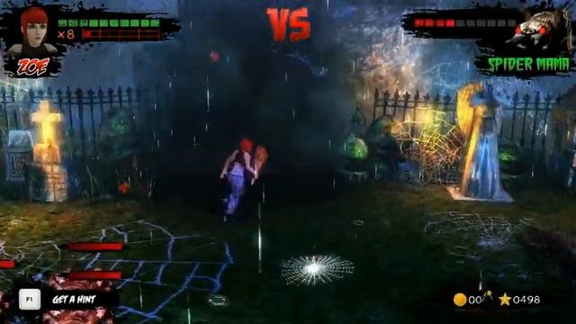 gamethrough gameplay walkthrough Rock Zombie #10 no comments Zoe (arcade 1990 difficulty) no deaths смотреть онлайн