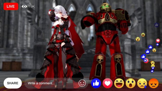 【TG.TV MMD9】- 『Honkai impact 3 x Warhammer 40k』Blood Angels x Theresa Apocalypse -《ADO - SHOW》 смотреть онлайн