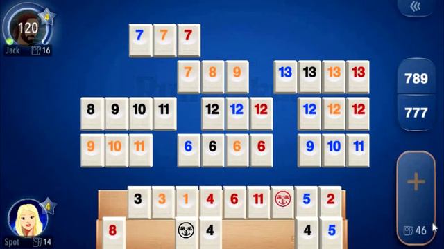 Playing Rummikub Online Round 2 смотреть онлайн