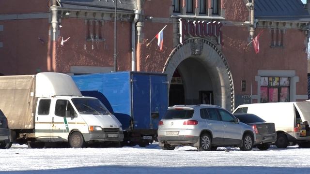 Рынок.03.03.2019 год.Выборг. смотреть онлайн