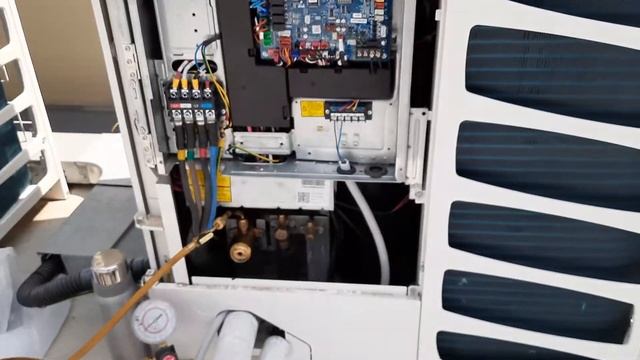 ККБ "оn-off" или ВРВ наружный блок для охлаждения приточки!? MRV5 Haier и вент. установка VKT. смотреть онлайн