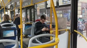 ?Ещё одна поездка на троллейбусе УТТЗ «горожанин» маршрут 6 борт 103?