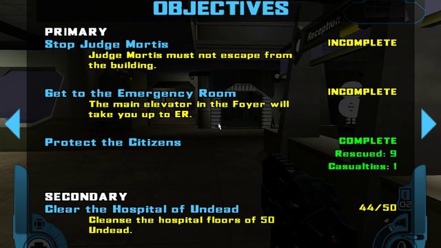 Judge Dredd Vs Judge Death —  Глава 7 БОЛЬНИЦА КЛУНИ:  - Прохождение