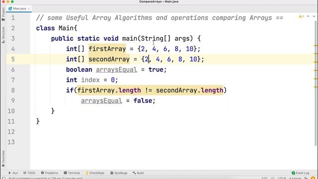 Comparing Two Arrays in Java || Tutorials #47 смотреть онлайн