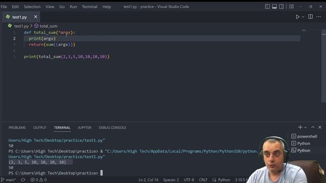 [Arabic] Python3 args and kwargs بايثون 3 بالعربي من الصفر حتى الاحتراف смотреть онлайн