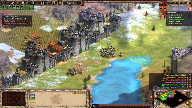 Age of Empires 2 DE Campaign "Attila the Hun" Chapter 6 смотреть онлайн
