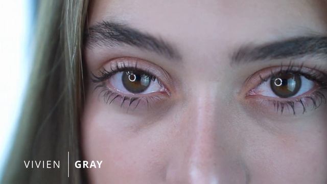 Обзор линз MAXCON Vivien на карих глазах