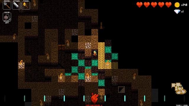 [Crypt of the NecroDancer Gameplay] Bearforce1 - Shake that Thing смотреть онлайн