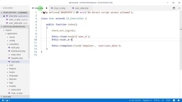 List All Users Data from Database in CodeIgniter [8] смотреть онлайн