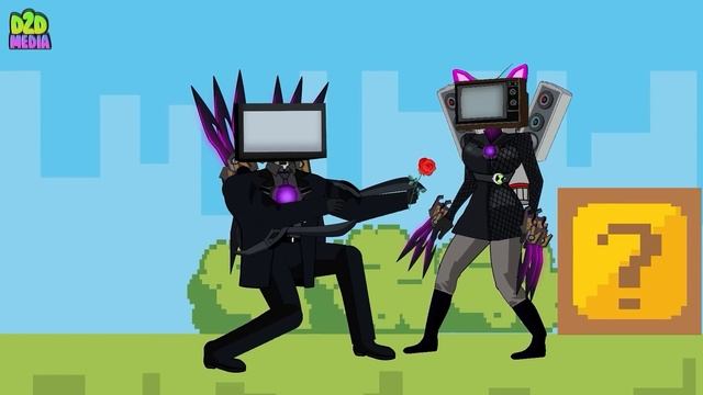 "Skibidi Toilet Multiverse" animation 2D ver #2 смотреть онлайн