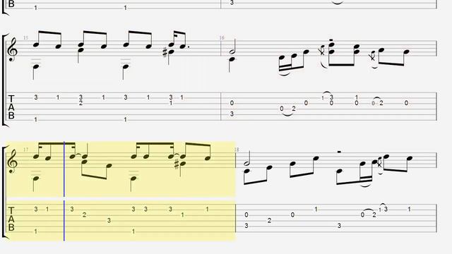 Don't Look Back In Anger - Oasis guitar tabs & notes смотреть онлайн