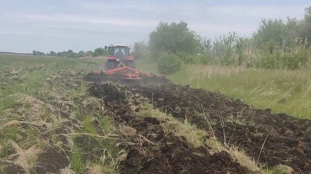 весенняя подготовка почвы под подсолнечник по целине. смотреть онлайн