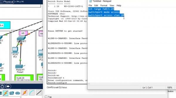 Campus Network Design & Implementation Project on Packet Tracer | Enterprise Network Project #4