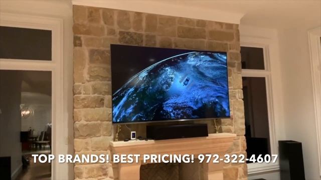 QUICK REVIEW Rewiring for 7.2.4 Dolby ATMOS in Dallas Texas смотреть онлайн