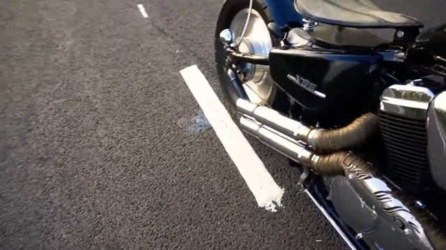 Honda steed 400 bobber, боббер на базе стида 400, прямоток, выхлоп развивающий голову ! смотреть онлайн