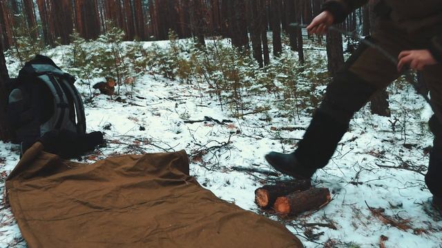 Прогулка по Зимнему Лесу в качестве 4K !!! Снято на Canon 90D\DJI Mavic Mini смотреть онлайн