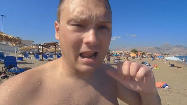 Grecja 2020 Vlog - Kreta - Plaża Ammoudara
