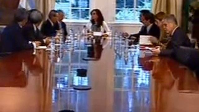 14 MARZO 2014 La Presidenta recibió directivos de Mitsubishi Corporation en Olivos смотреть онлайн