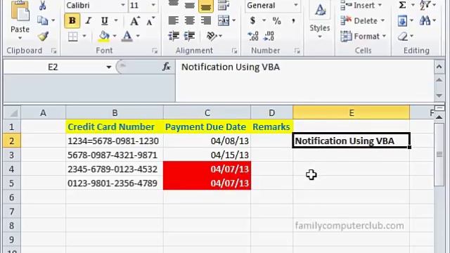 How to create notifications or reminders in Excel смотреть онлайн