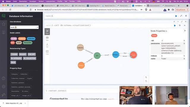 Analysing NFT Trades - Discover Neo4j AuraDB Free with Michael and Alexander смотреть онлайн