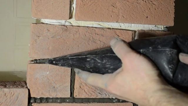 Затирка (фуговка) швов декоративного облицовочного камня смотреть онлайн