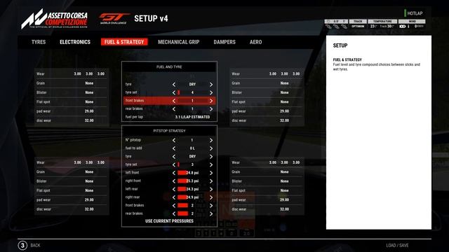 ACC | Ferrari 488 GT3 @ Monza | Setup walk-through | Hotlap | смотреть онлайн
