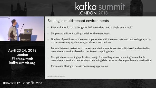 Tuning a Kafka Cluster High Partition Density and High Throughput - Kafka Summit London 2018 смотреть онлайн