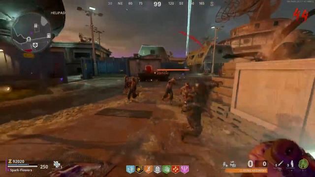Making it to round 46 solo with combat knife only - FIREBASE Z Cold War Zombies смотреть онлайн