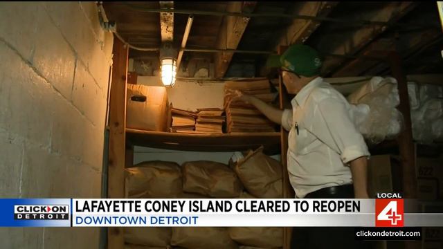 Detroit’s Lafayette Coney Island to reopen Saturday morning смотреть онлайн