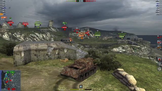 ИСУ-130 - лучший ДПМ на 8 уровне!? Wot Blitz смотреть онлайн