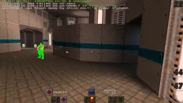Quake2 - moLY vs wS - NADML DRAFT II - RR 5 - ven_dm2 - POV Scooby смотреть онлайн