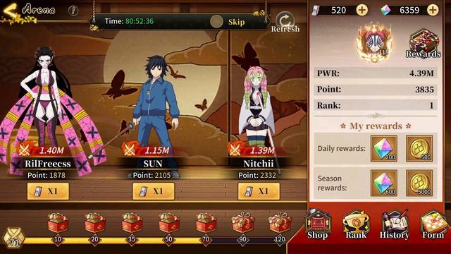 REVIEW AKAZAYA B8 DAN EFEK SKINN NYA LANGSUNG BAGUS BGT - DEMON SLAYER BLADE OF HASHIRA 🔥 смотреть онлайн