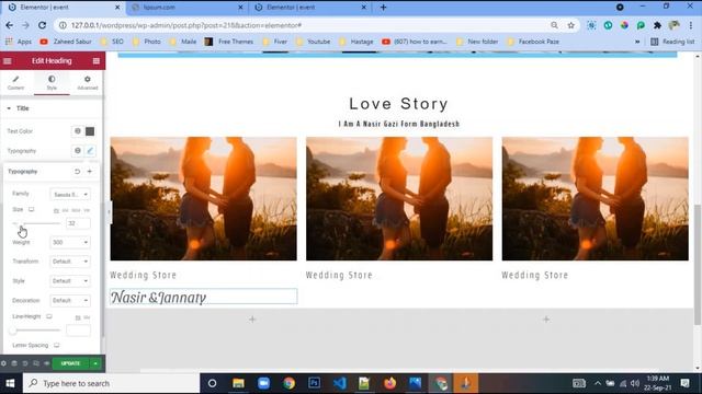 How to make portfolio website in wordpress with elementor /Website Maker смотреть онлайн