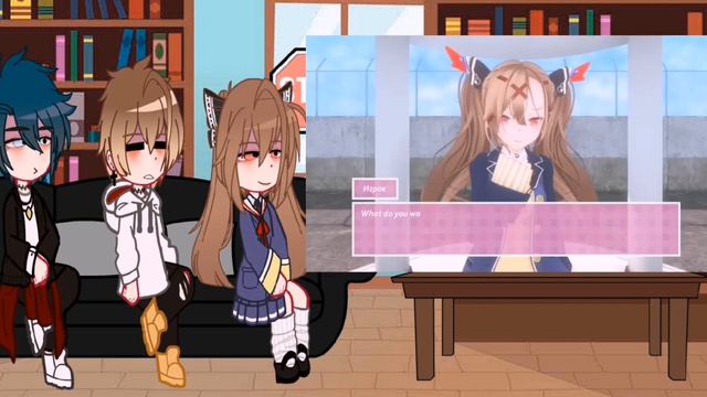 ||Реакция персонажей "Я ей хлеб, а она бьет :(" на ValeraGhosther|| 1 часть смотреть онлайн