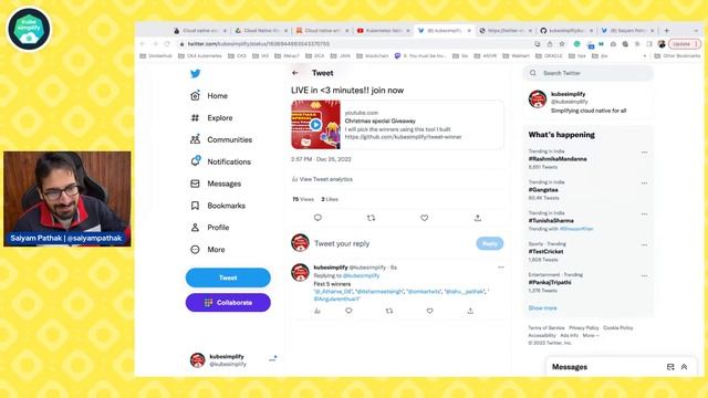 Christmas Special - Course Giveaway LIVE! смотреть онлайн