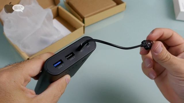 Batería de 10.400mAh con carga por lightning o micro usb de Choetech смотреть онлайн
