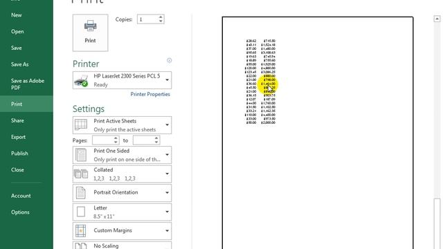 Excel 2016 Print Rows Top Each Page - Repeat Column Headers Tutorial смотреть онлайн
