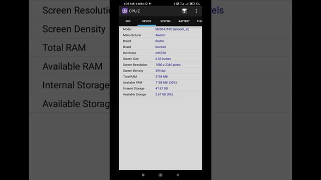 How to check Mobile specification? How to use CPU z ? Cpu z se mobile ki details kaise check karein смотреть онлайн