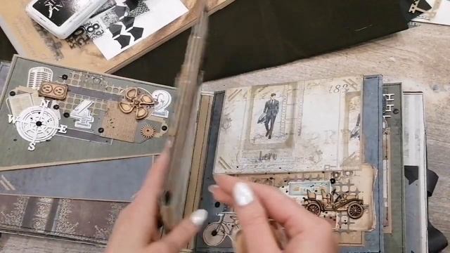 Мужской альбом. Скрапбукинг смотреть онлайн