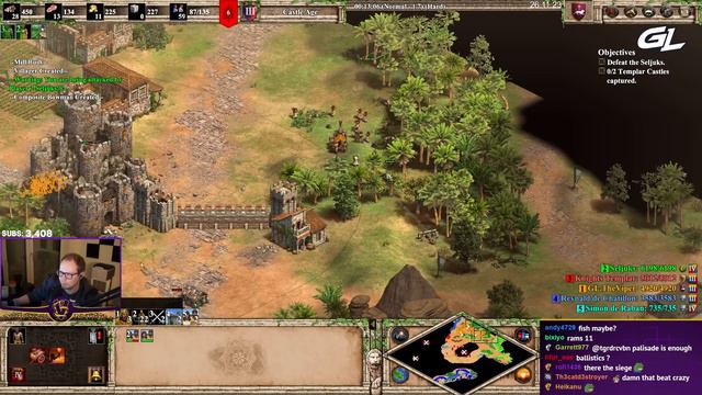 AOE2:DE - Thoros Campaign 3. Caught in the Crossfire смотреть онлайн